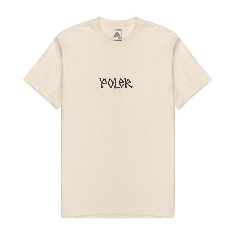 TRADER RICK TEE NATURAL 반팔티