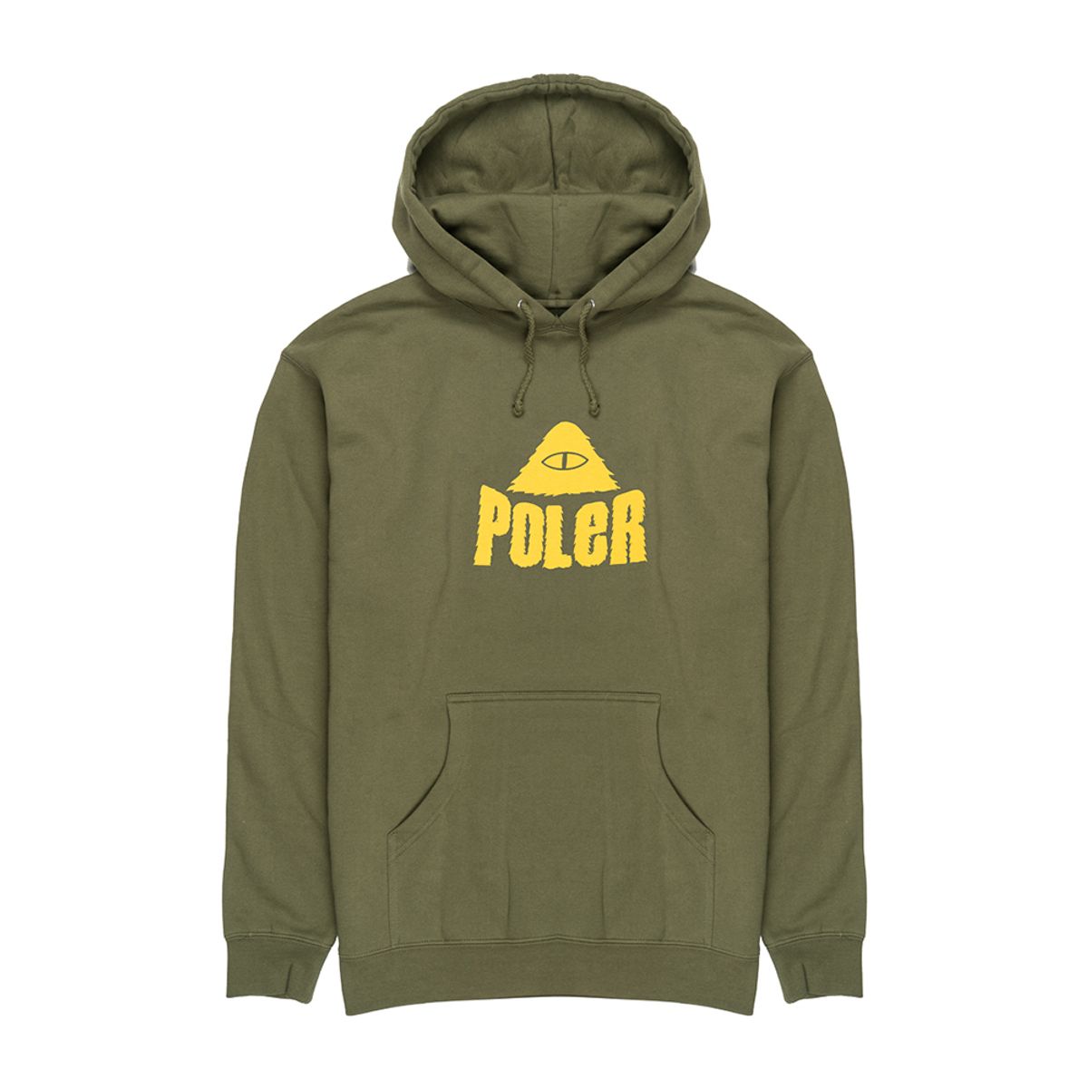폴러스터프(POLERSTUFF) FUZZY STUFF HOODIE ARMY GREEN 후드티