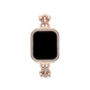 [38/41 SIZE] 볼 포인트 로즈골드 메탈 애플워치스트랩 LL2T21707PGG