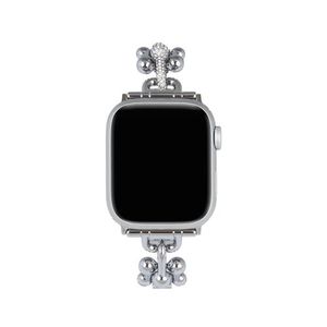 [38/41 SIZE] 볼 포인트 실버 메탈 애플워치스트랩 LL2T21707PSS