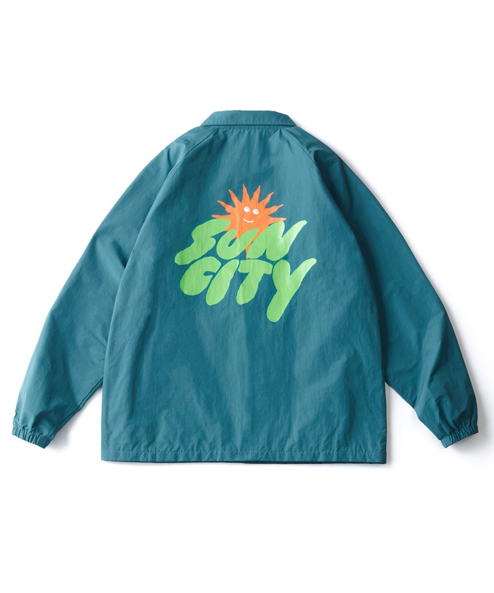 MUSINSA公式 | BIGWAVE COLLECTIVE SUN CITY WATERPROOF COACH JACKET