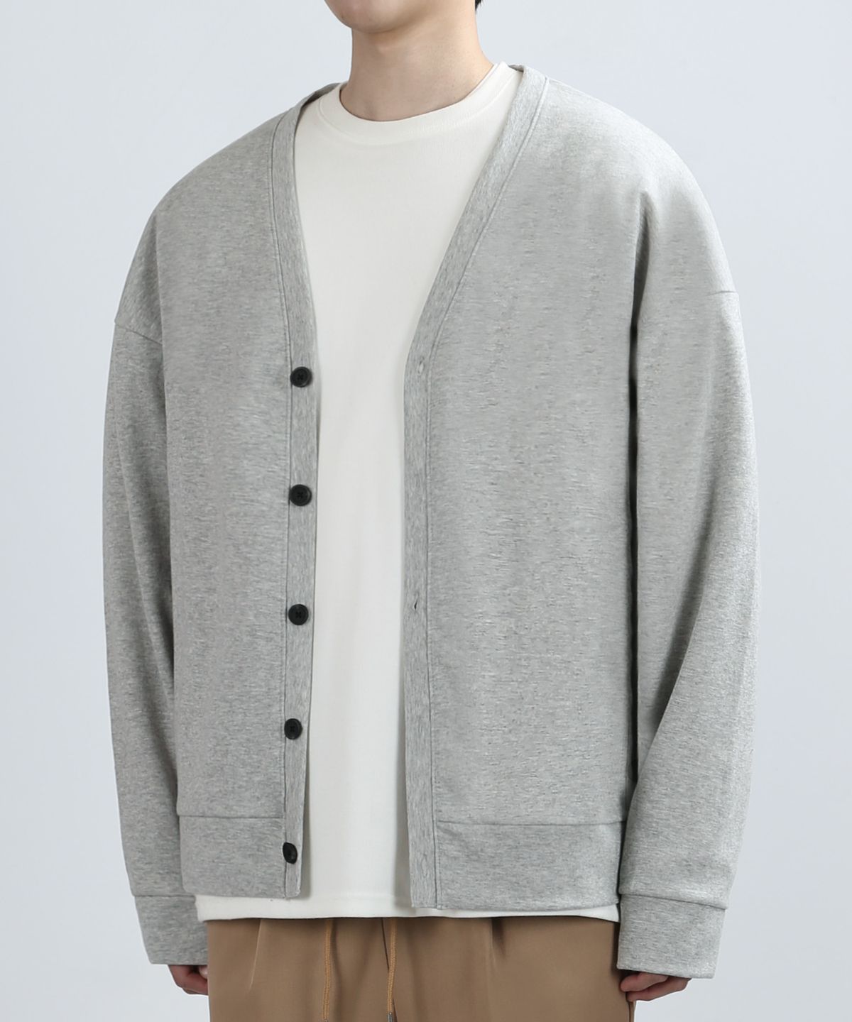 베리베인(VERYVAIN) WORKOUT CARDIGAN (GRAY)