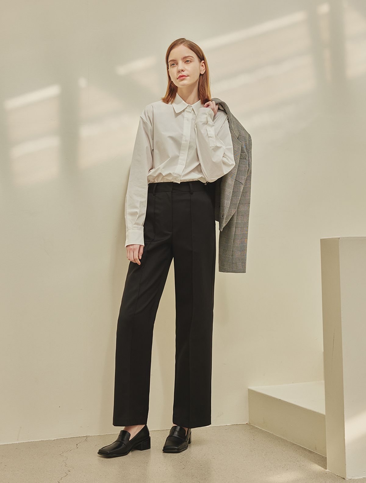 에이리프(A.RIFF) Saint pinturk slacks_BLACK