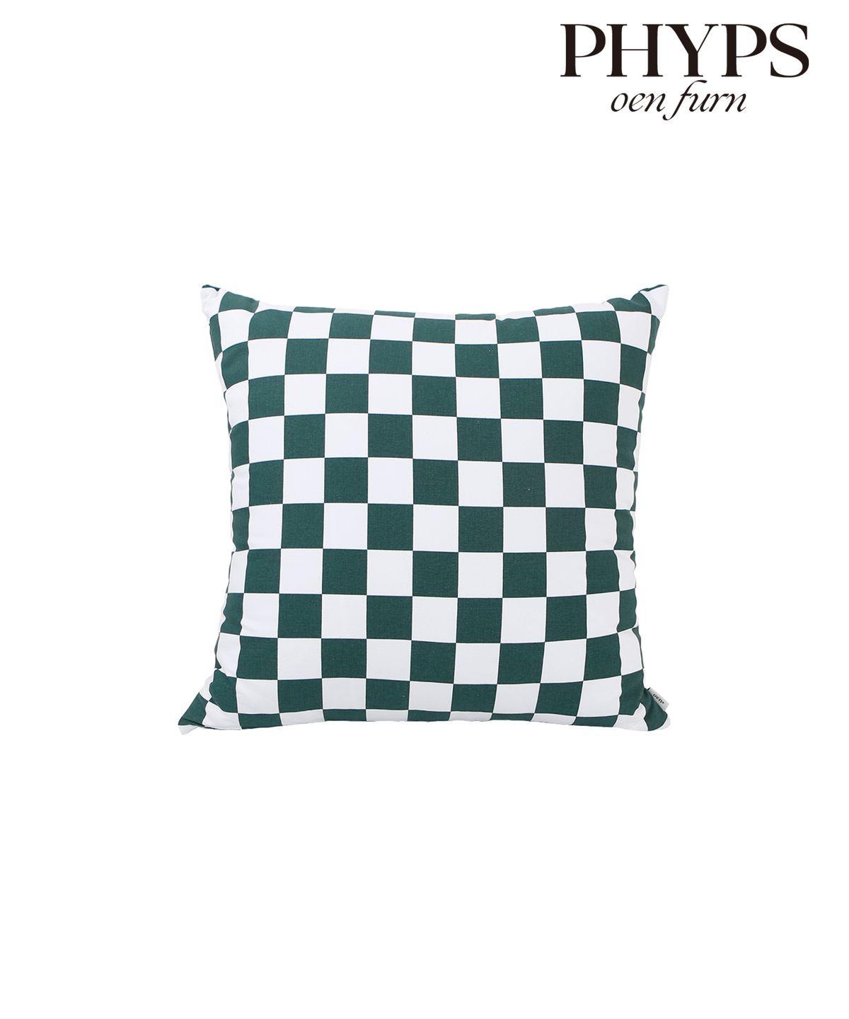 오이엔퍼니처(OEN FURNITURE) checkerboard cushion_green