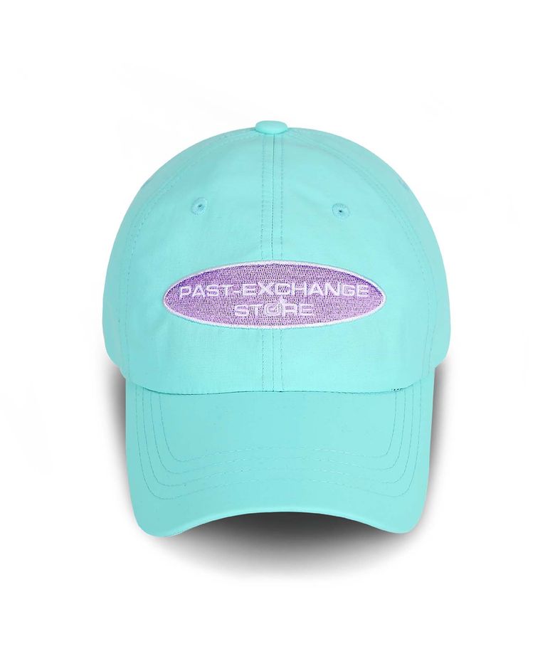 STORE PATCH NYLON CAP TURQUOISE
