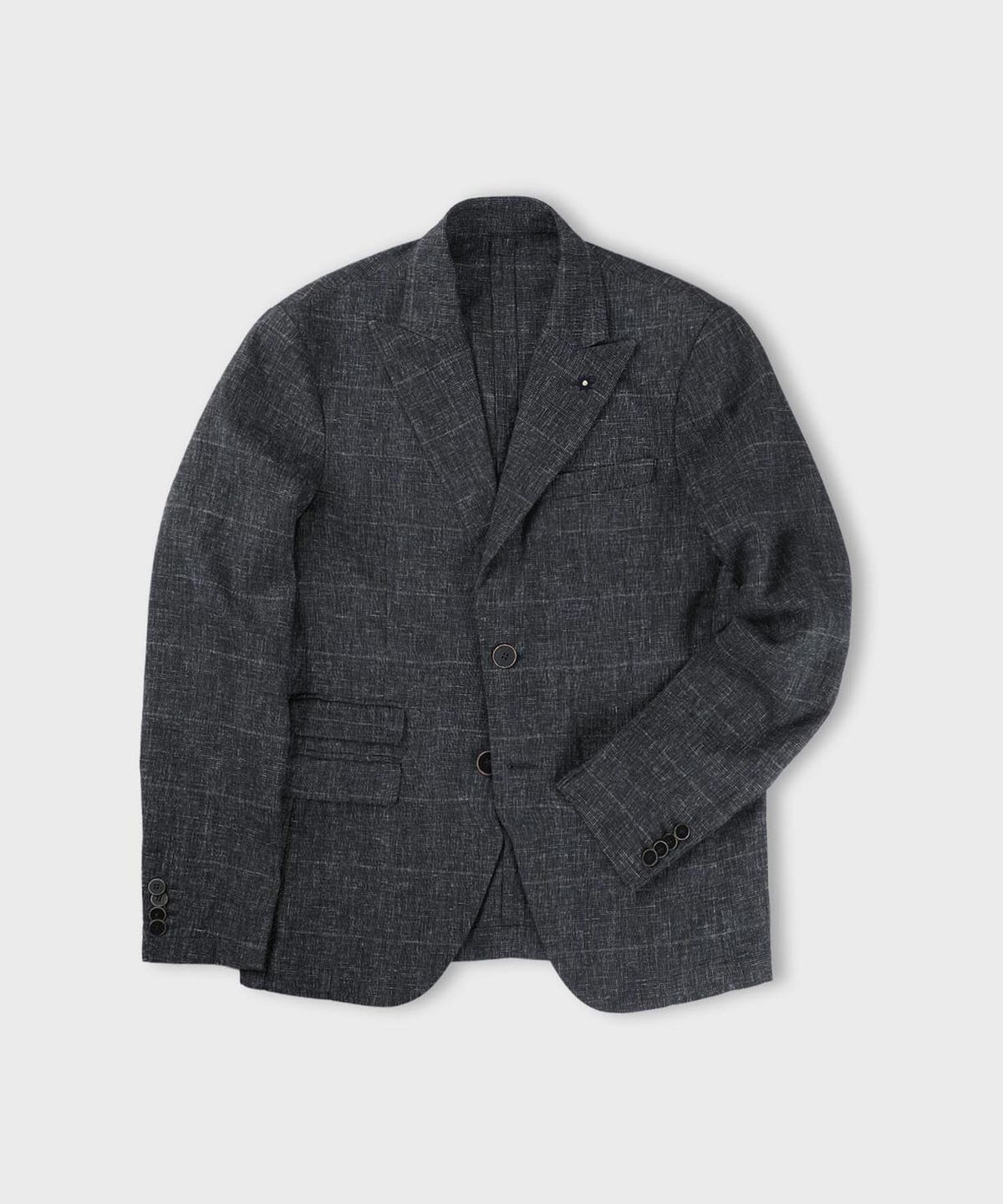 빠니깔레(PANICALE) 이태리 슬림 체크 재킷 2COLOR