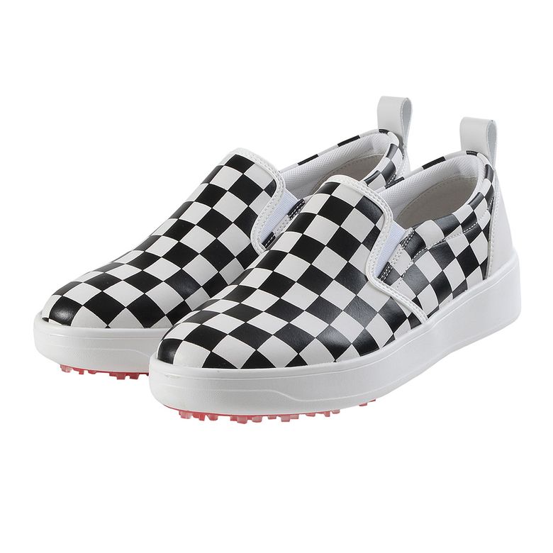 Check Pattern Slip-on_Black