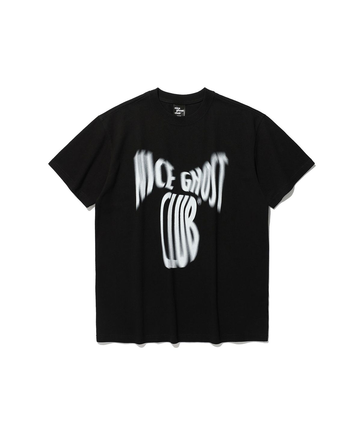 나이스고스트클럽(NICEGHOSTCLUB) SCREAM LOGO TEE_BLACK(NG2DMUT504A)