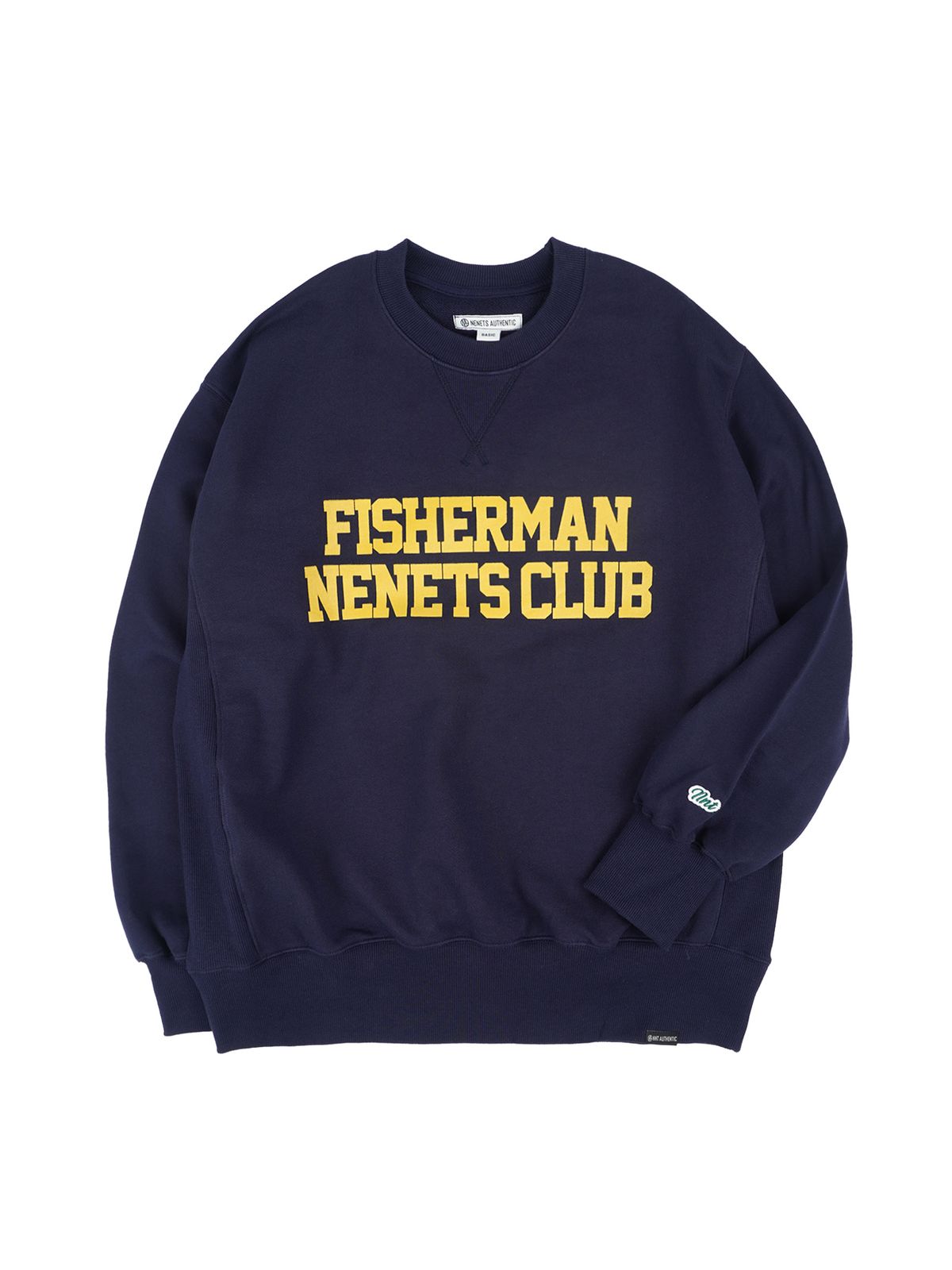 네네츠 어센틱(NENETS AUTHENTIC) FISHERMAN CLUB SWEATSHIRTS NAVY