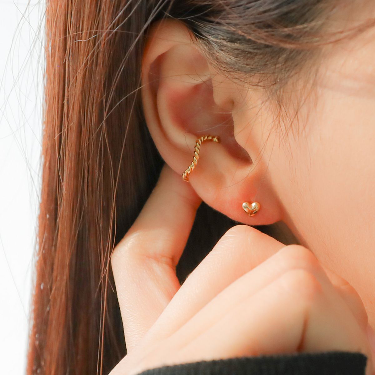 포스트루드(POSTLUDE) [SILVER] 221 TWIST WAVE LINE EC (2 COLORS)