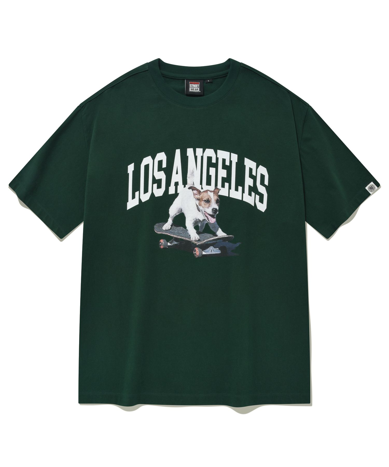 Vision Street Wear☆VSW Puppy T-Shirts MUSINSA | VISION STREETWEAR VSW Puppy T-Shirts Deep Green