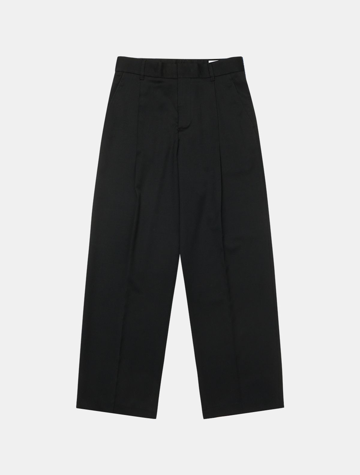 데호(DEHO) ONE TUCK TROUSER [Black]
