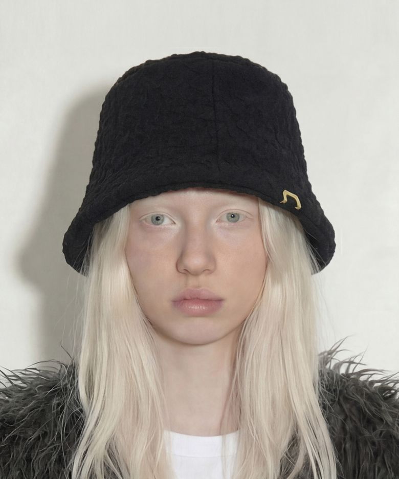 여름 버킷햇 STAND BUCKET / COTTON CANDY / BLACK