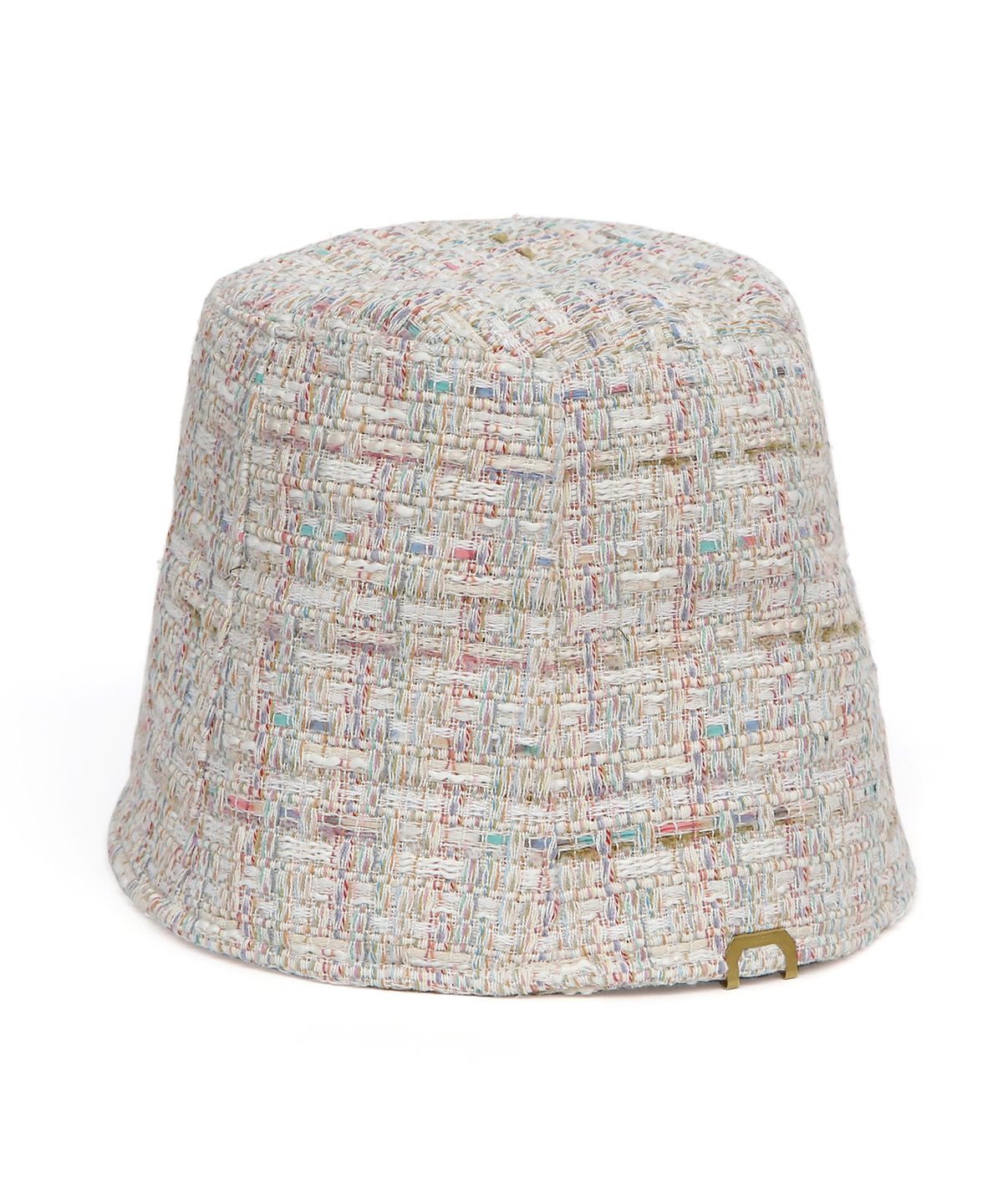 언더컨트롤 스튜디오(UNDERCONTROL STUDIO) 트위드 여름 버킷햇 STAND BUCKET / ETHNIC TWEED / RAINBOW