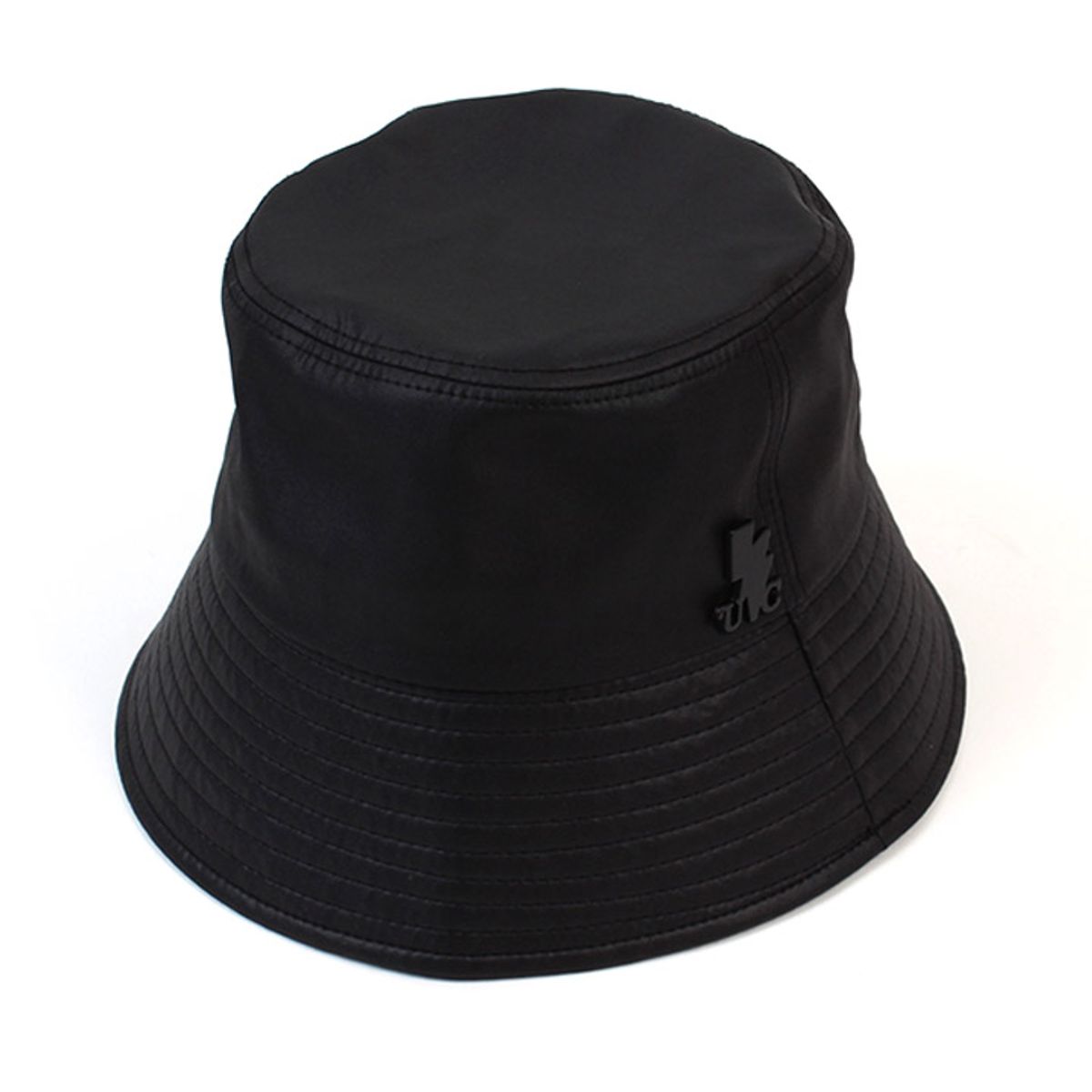 유니버셜 케미스트리(UNIVERSAL CHEMISTRY) Shiny Black Drop Bucket Hat 버킷햇