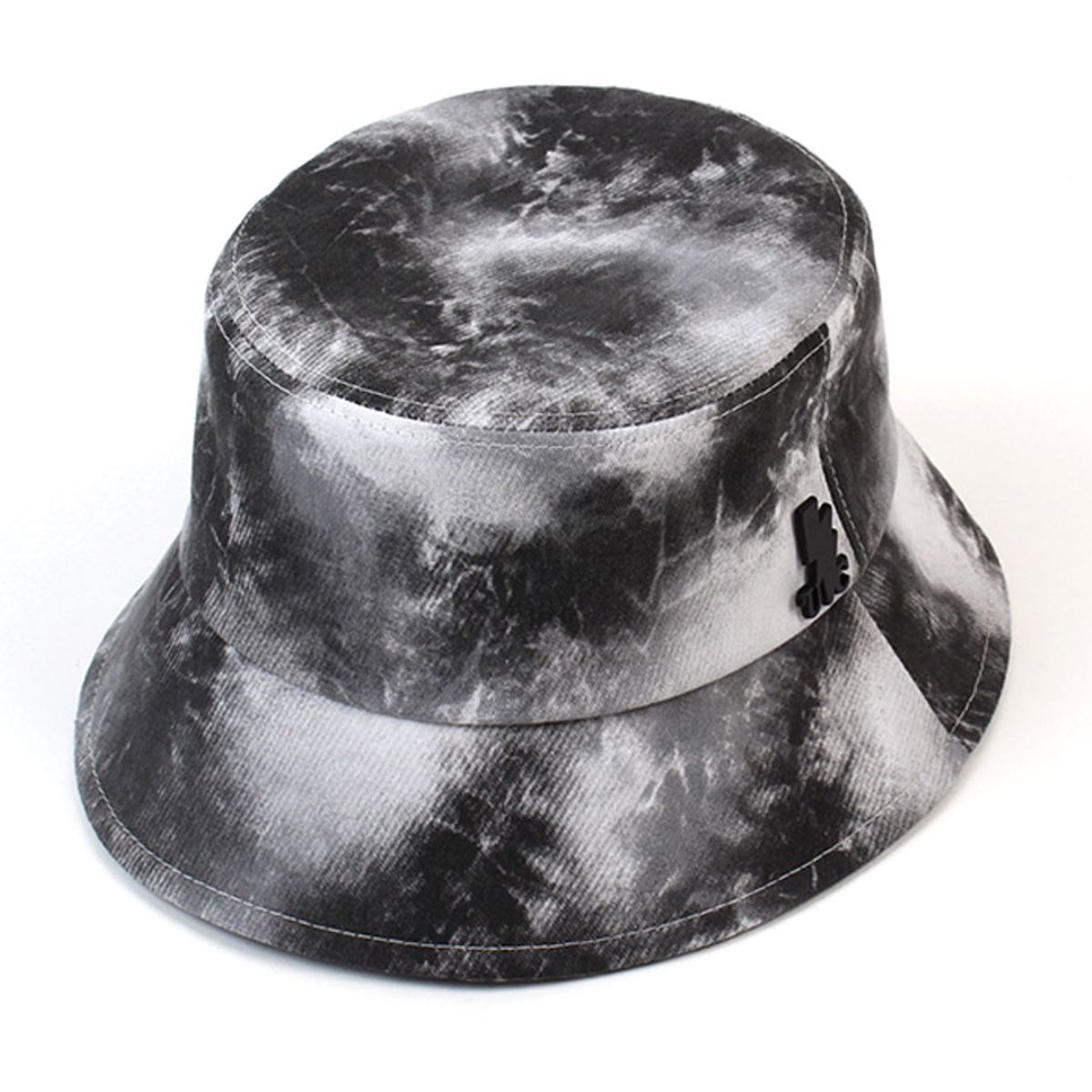 유니버셜 케미스트리(UNIVERSAL CHEMISTRY) Dyed Black Bucket Hat  나염버킷햇