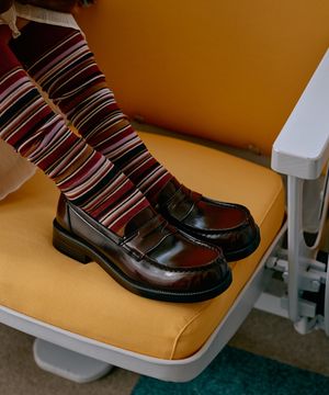 여성용 PU 스퀘어토 페니로퍼 HS-4900_JAMAICA