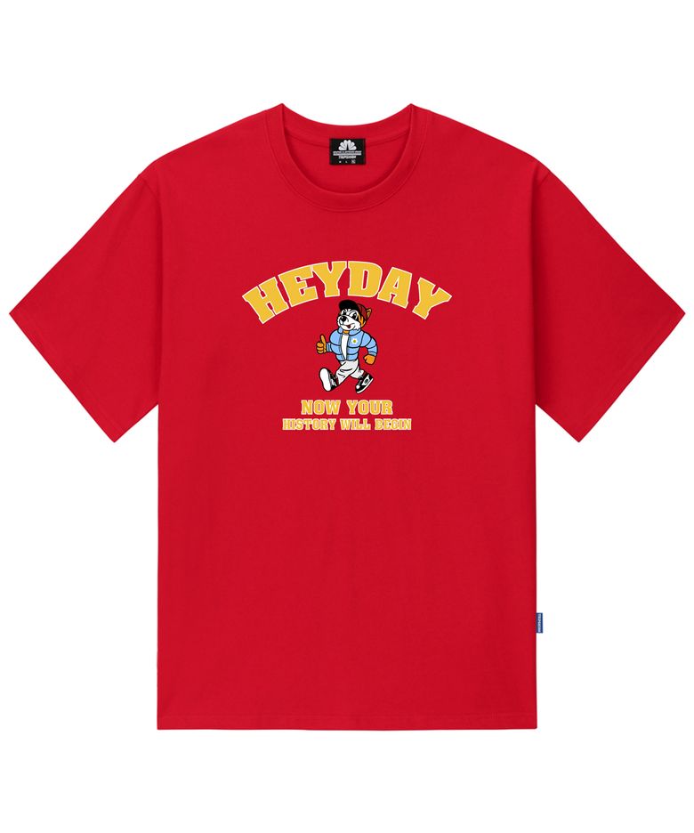 HEYDAY TIGER GRAPHIC 티셔츠 - 레드