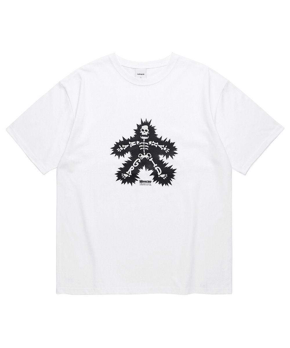 【mahagrid】23SS★ ANARCHY SKELETON TEE MUSINSA | MAHAGRID SKELETON TEE WHITE(MG2CMMT521A)