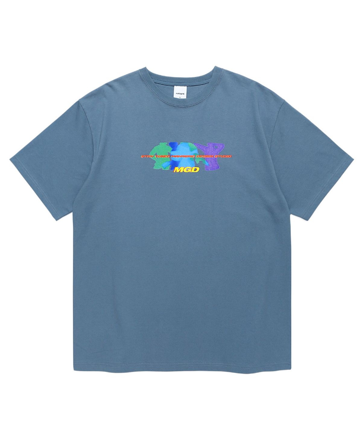 마하그리드(MAHAGRID) SHADOW DANCE TEE BLUE(MG2CMMT510A)