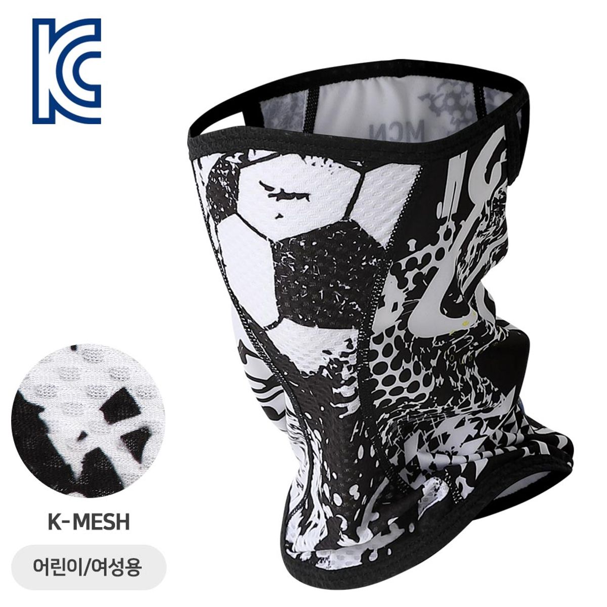 엠씨엔스포츠(MCNSPORTS) 섀도우 싸커 쁘띠 K-MESH 쿨 매쉬마스크