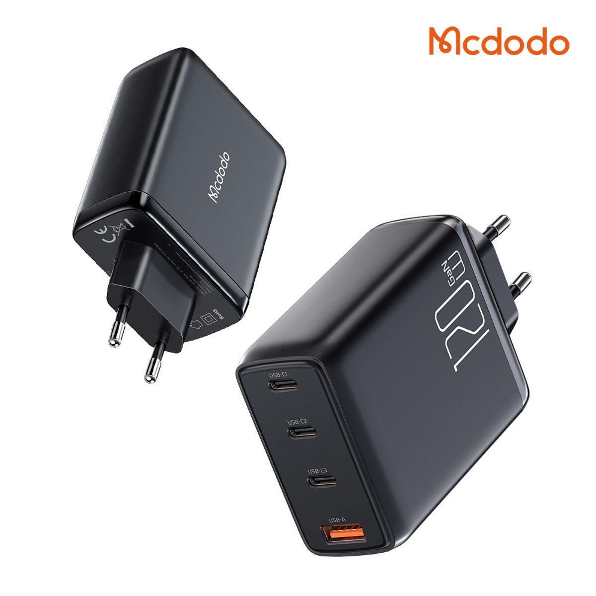 맥도도(MCDODO) GaN PD3.0 PPS 120W 초고속 4포트 멀티 충전기