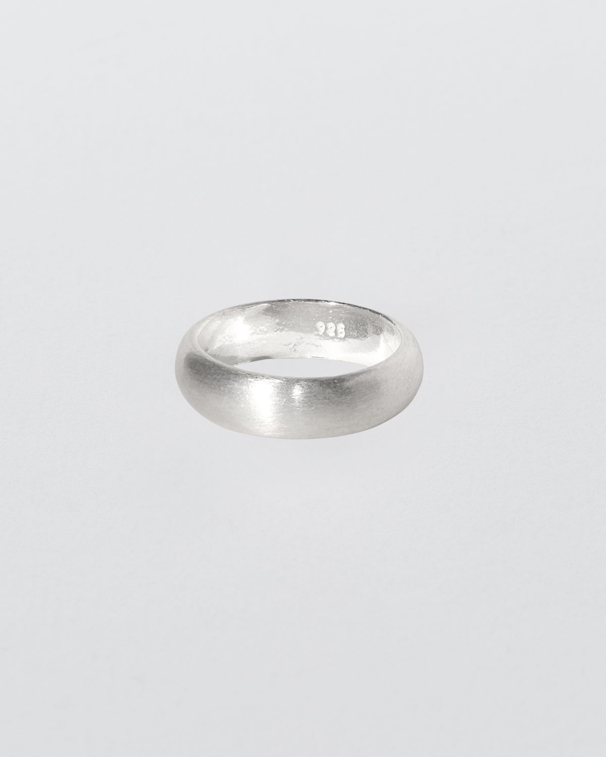 어나더레이어(ANOTHERLAYER) Matt Band Ring - Silver (silver925)