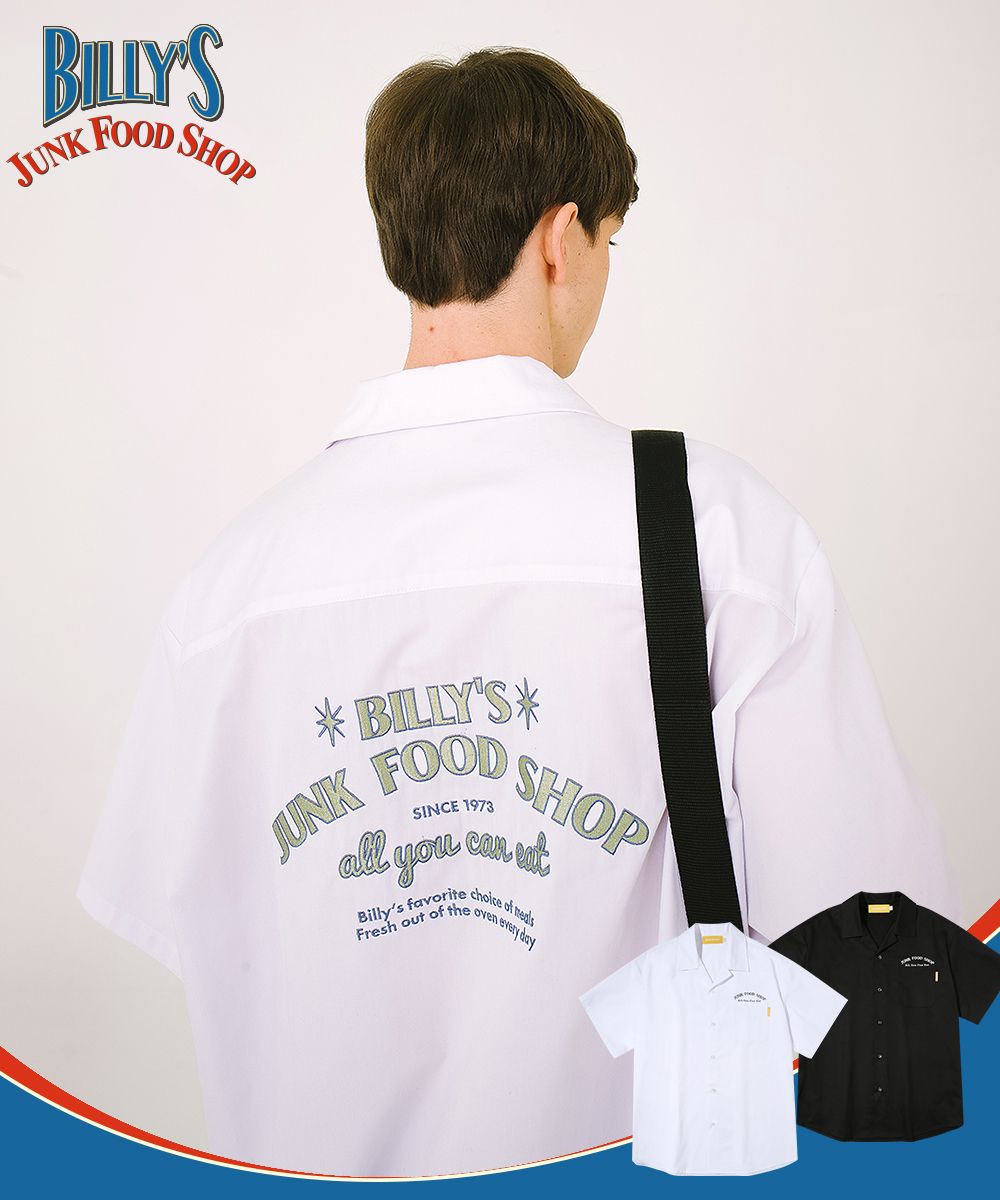★MAINBOOTH★Billy's Oversized Half Shirts(BLACK)★正規品 MUSINSA | MAINBOOTH Billys Oversized Half Shirts (WHITE)