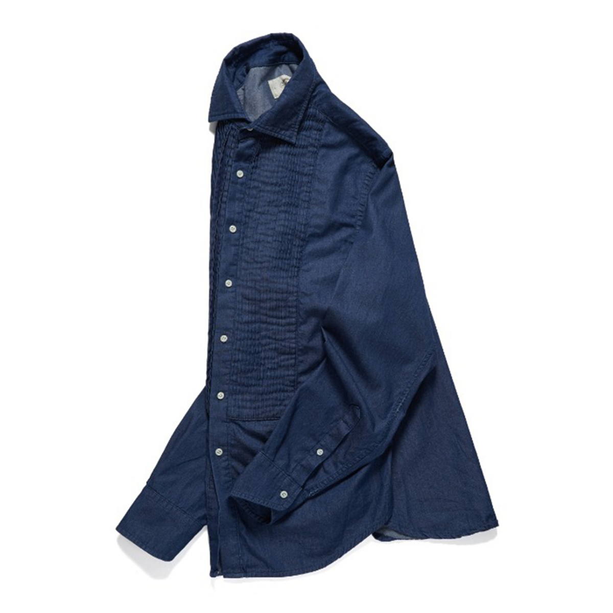 암피스트(AMFEAST) DENIM TUXEDO SHIRTS_DARK BLUE