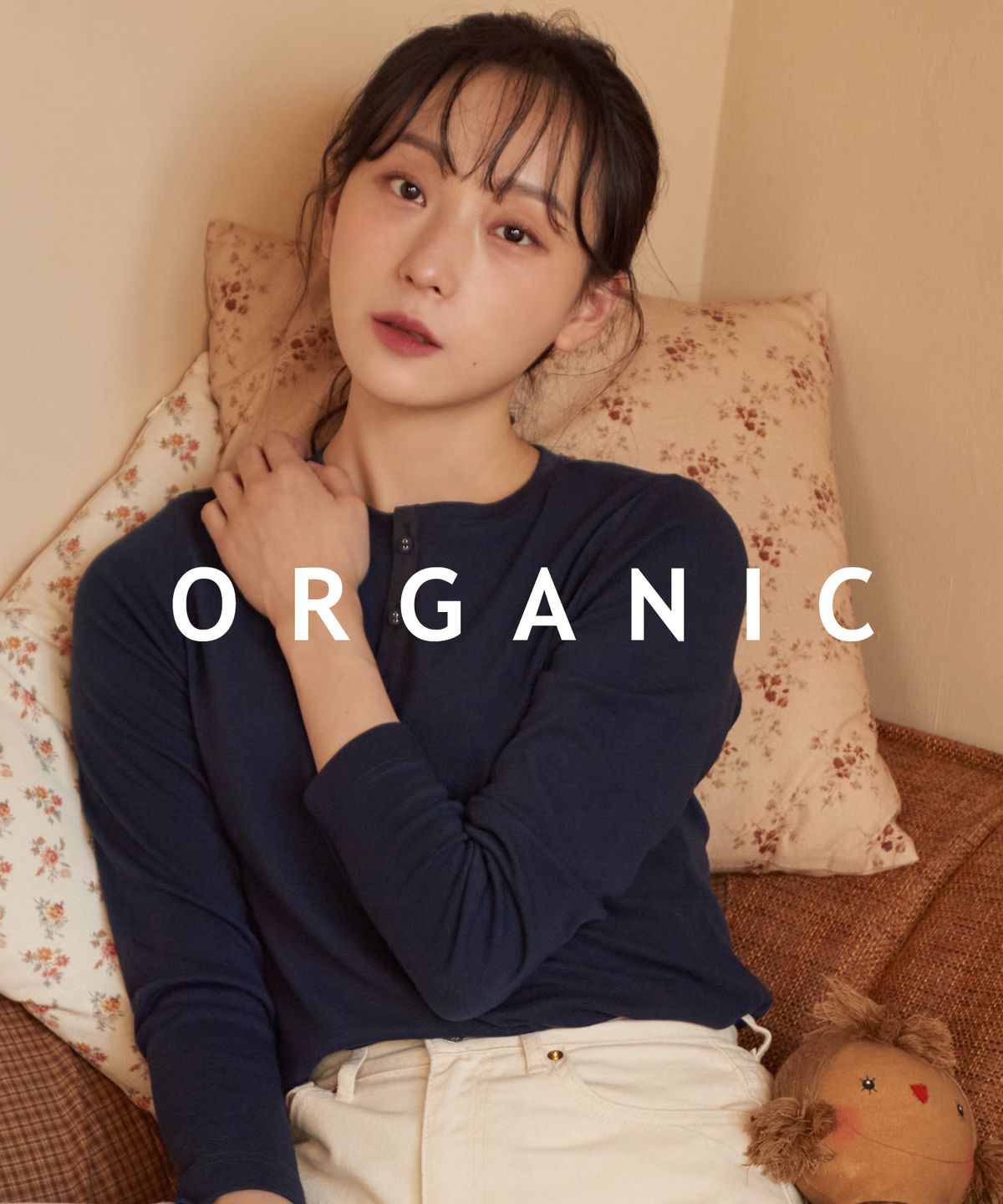 스타일바이미인(STYLEBYMIIN) 보미버튼티셔츠