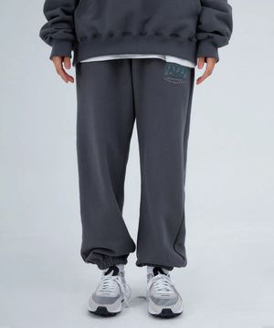 브로커 시티 오버핏 조거 팬츠 2color