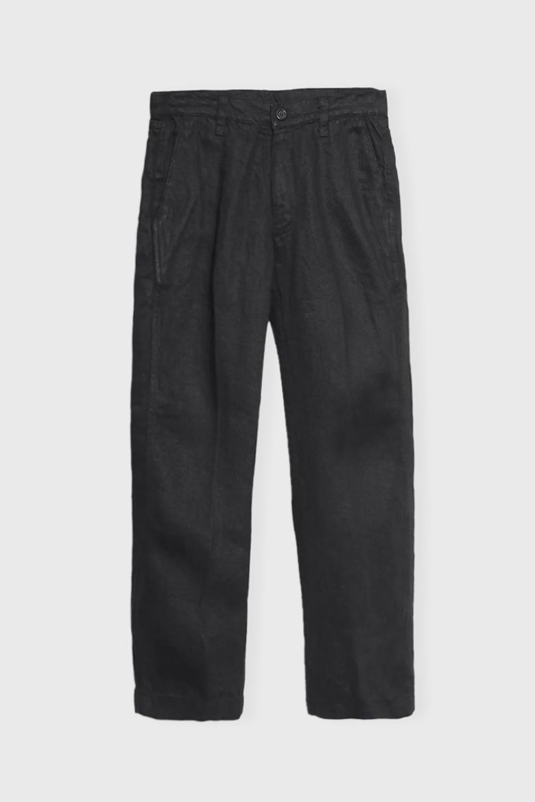 INDIGO LINEN JEANS (BLACK)