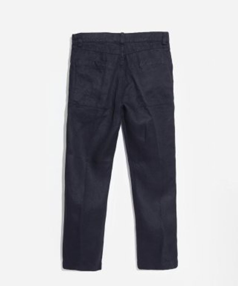 INDIGO LINEN JEANS (NAVY)