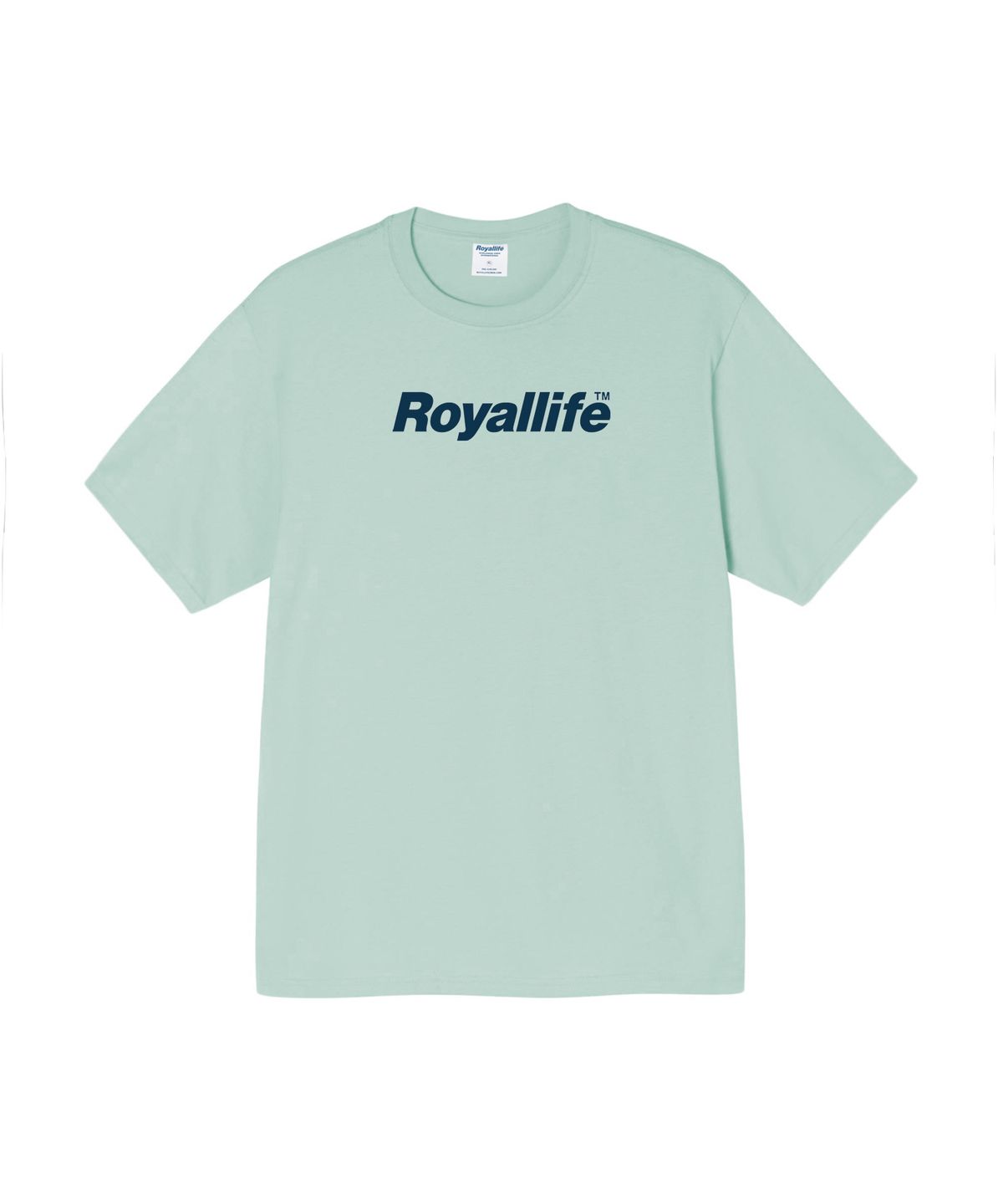 로얄라이프(ROYALLIFE) RL1010 오리지널 로고 반팔티 - 세이지그린