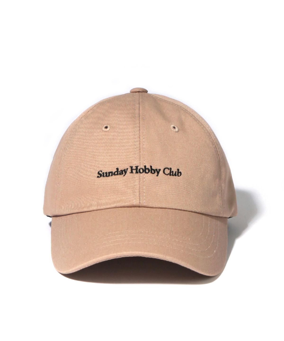 선데이하비클럽(SUNDAY HOBBY CLUB) 22SS 시그니처 로고 커브캡-베이지