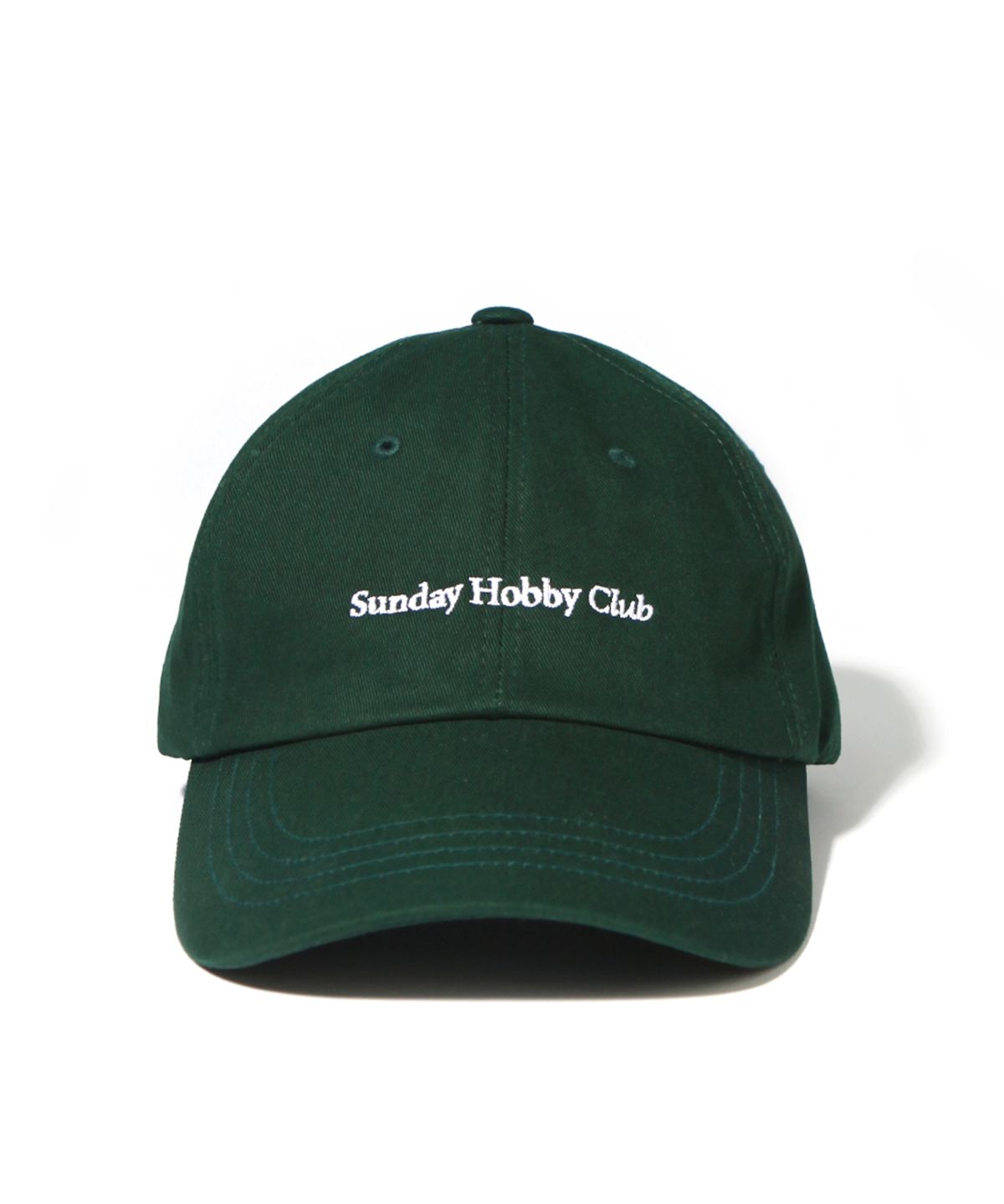 선데이하비클럽(SUNDAY HOBBY CLUB) 22SS 시그니처 로고 커브캡-포레스트