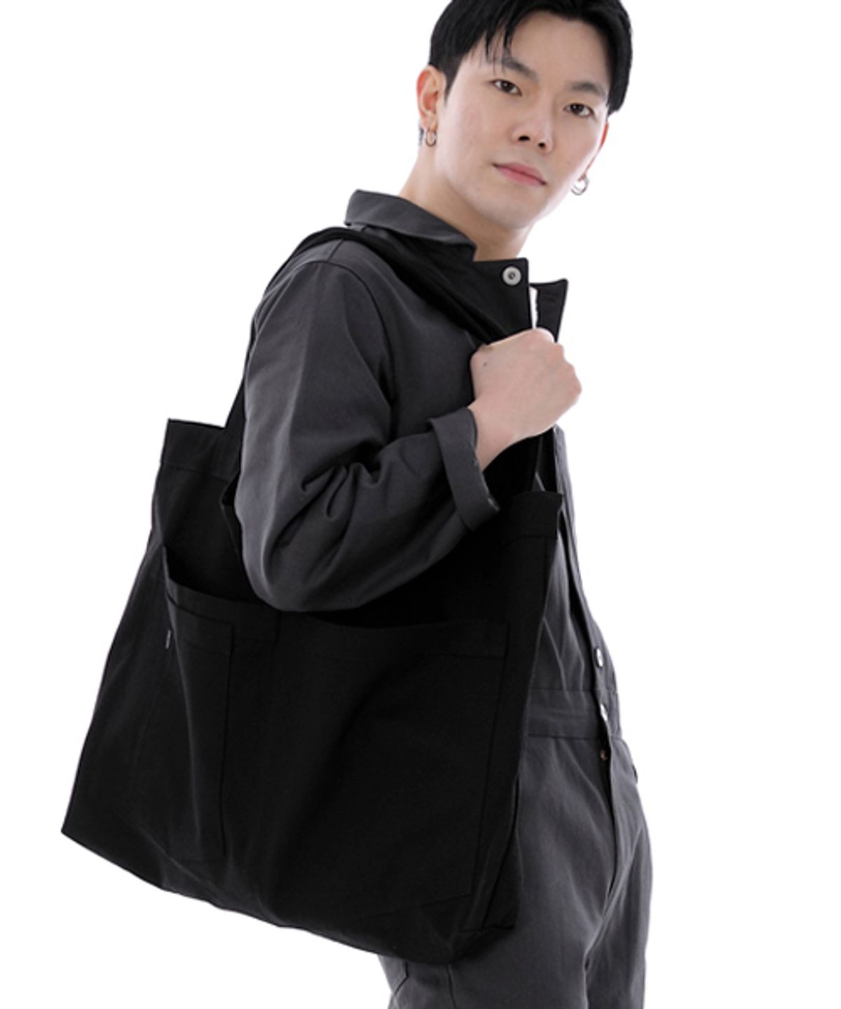 세인트크루(SAINTCREW) 시티보이 메가빅 숄더백 CBM-110 블랙