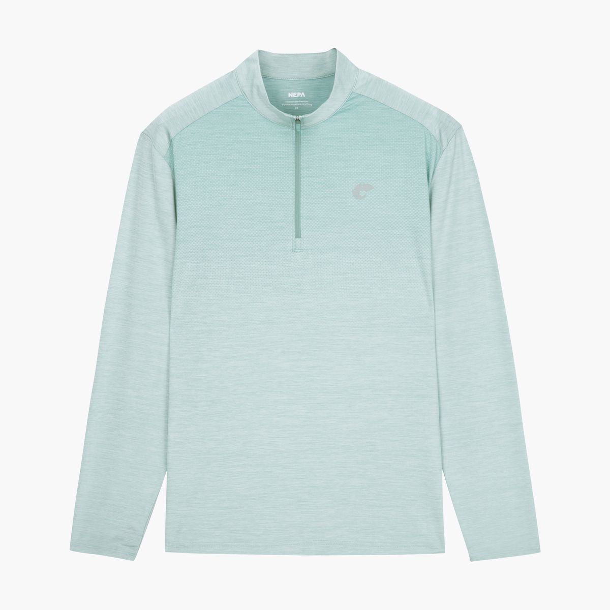 네파(NEPA) 7I35403 남성 마운틴 도트 긴팔 집업 티셔츠