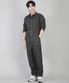 시티보이 버튼 점프슈트 CBB-507 차콜그레이