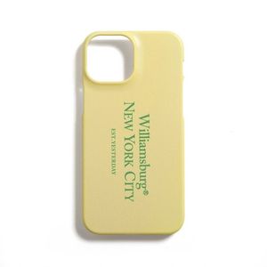 Iphone13mini/pro Slim Hard Case_Yellow