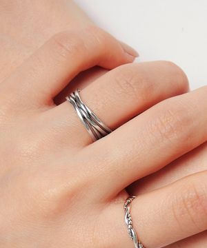 925실버 꼬임 볼드링 반지 베일라/ Beyla
