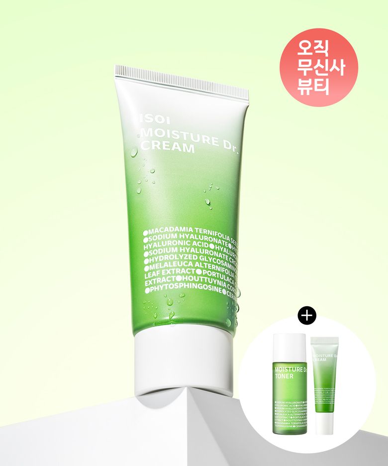 모이스춰 닥터 크림 (장수진수분크림) 70ml (+크림 10ml+ 토너 8ml 증정)