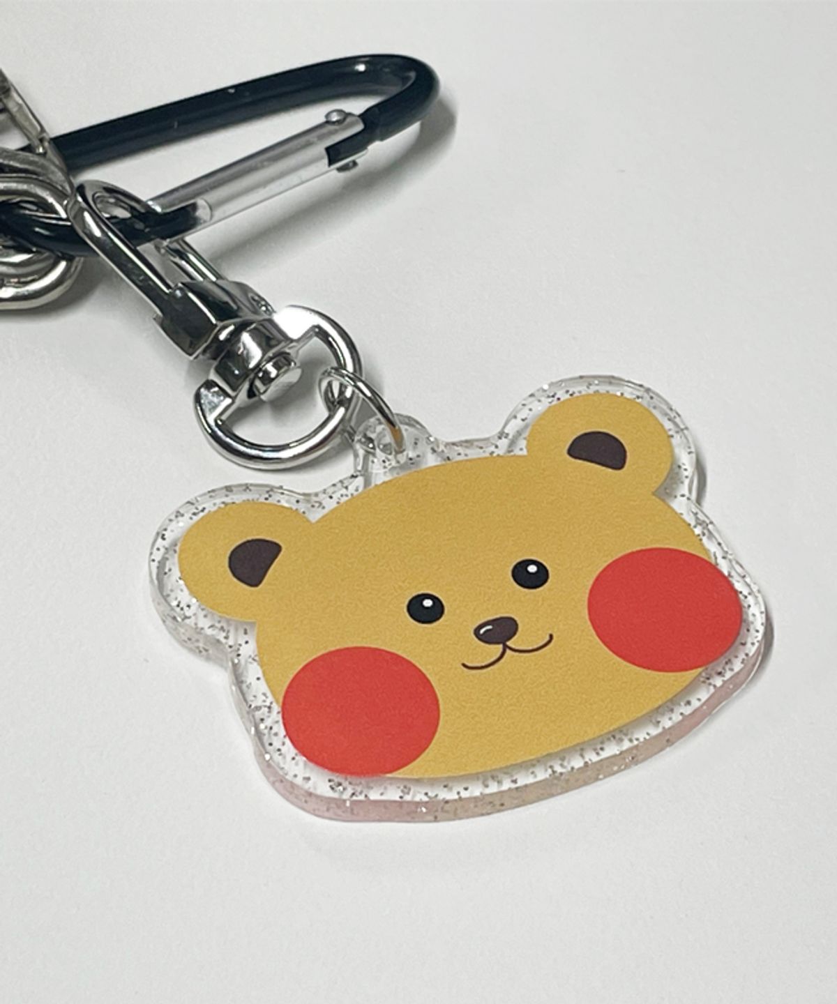 일레갈로(ILLREGALO) 일레베어 페이스 캐릭터 펄 아크릴 키링 가방고리