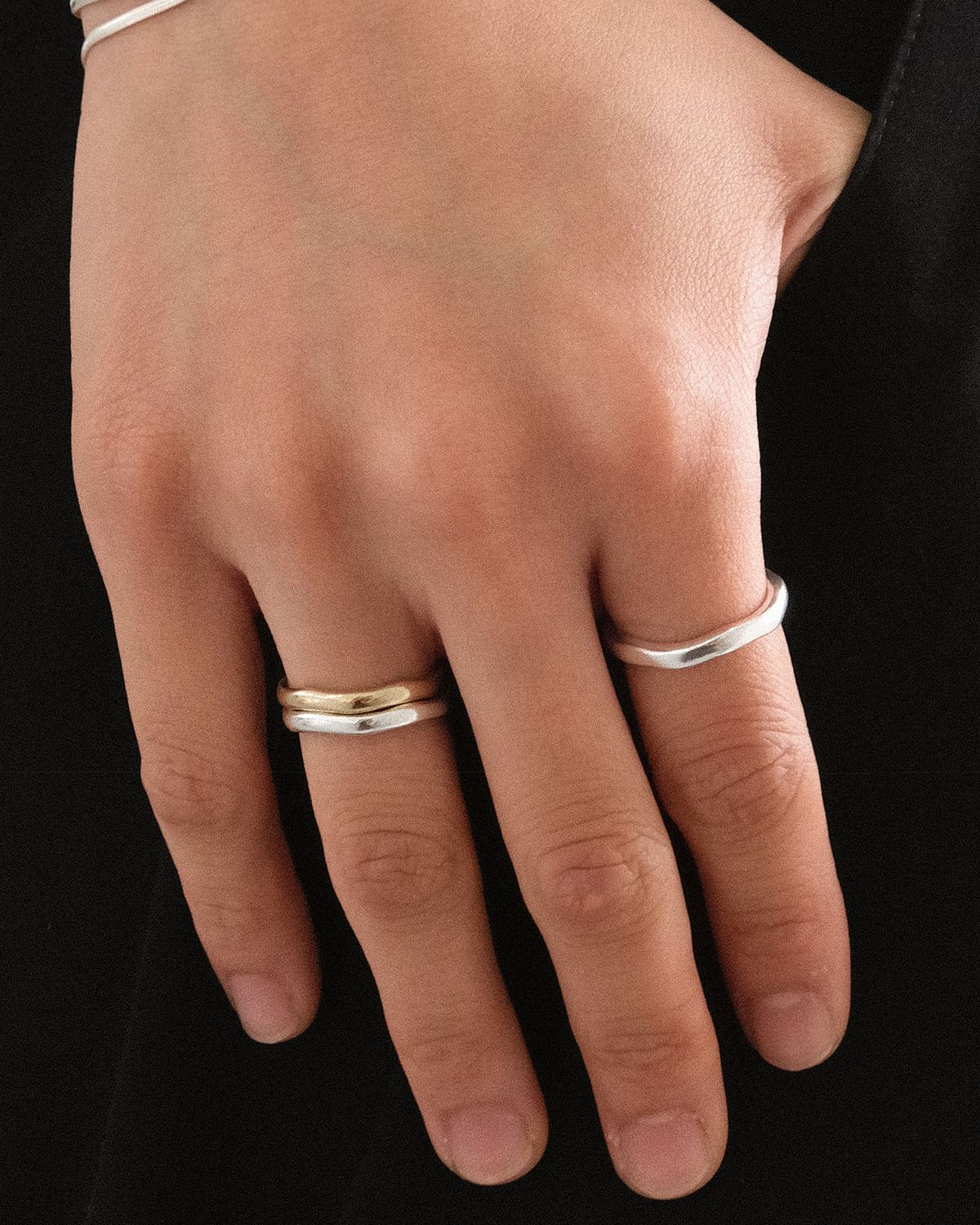 어나더레이어(ANOTHERLAYER) Rina Ring (silver925)(2color)