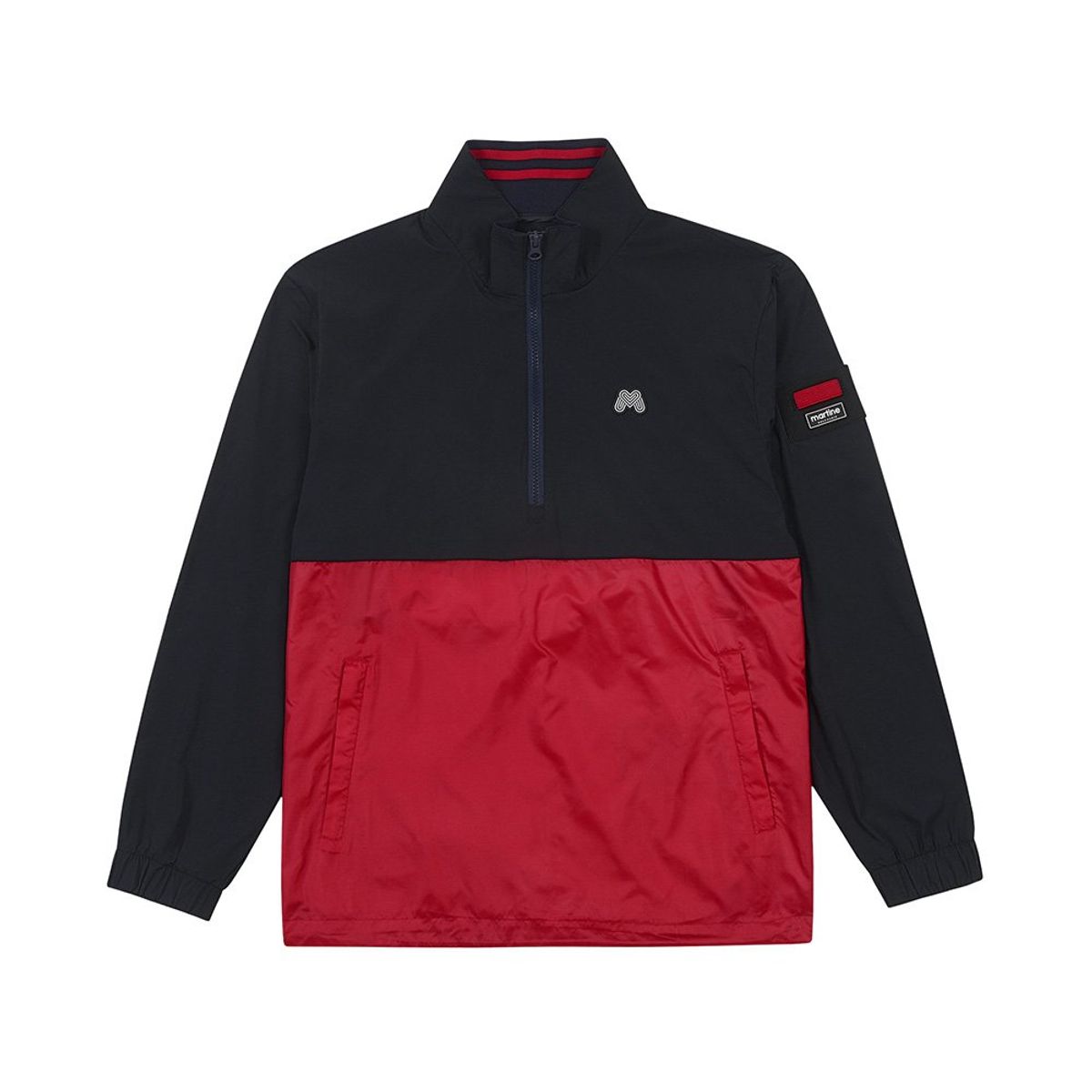 마틴골프(MARTINE GOLF) Color Block Anorak Jacket_Navy (Men)