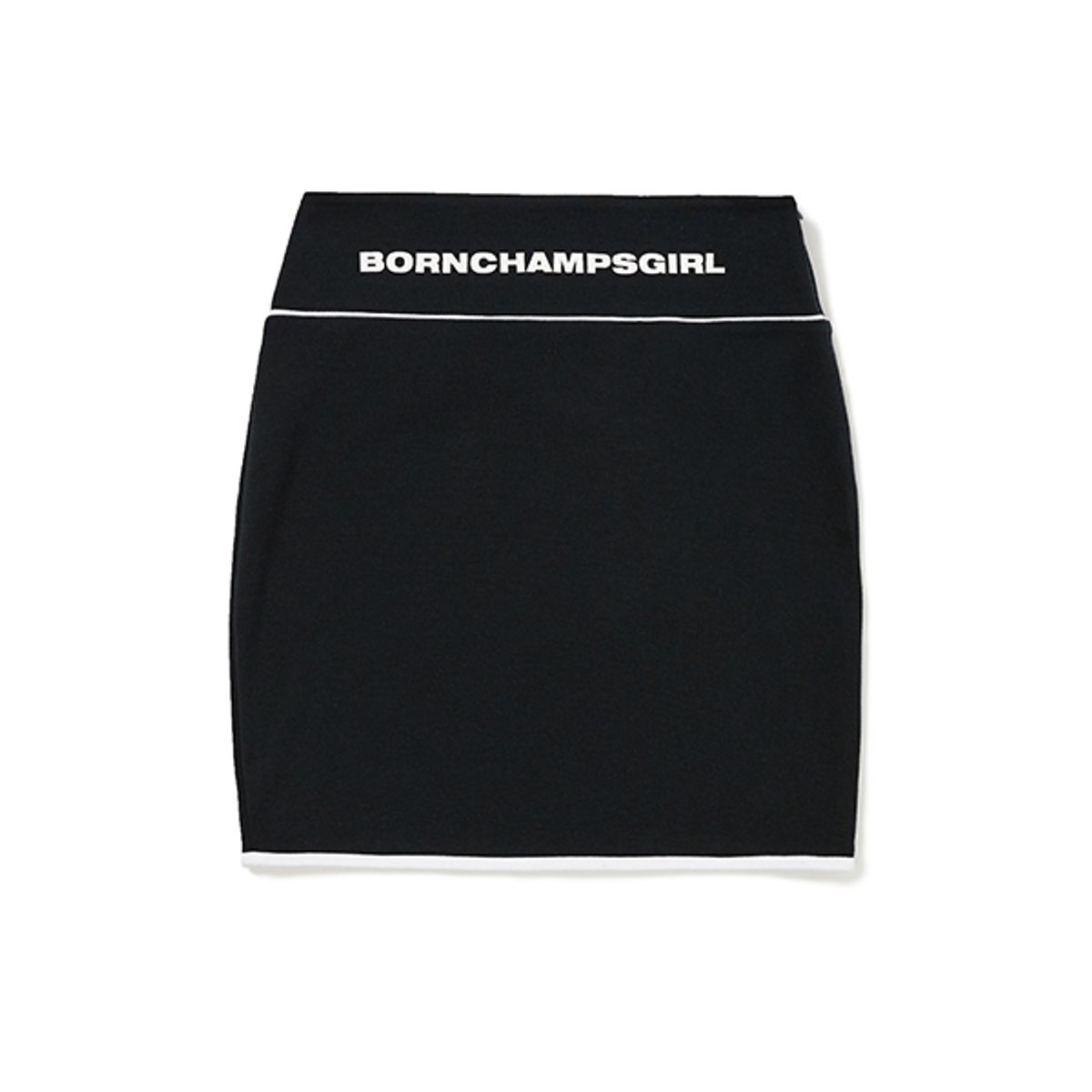 본챔스(BORN CHAMPS) BCG 베이직 밴딩 스커트 BG22SB01BK