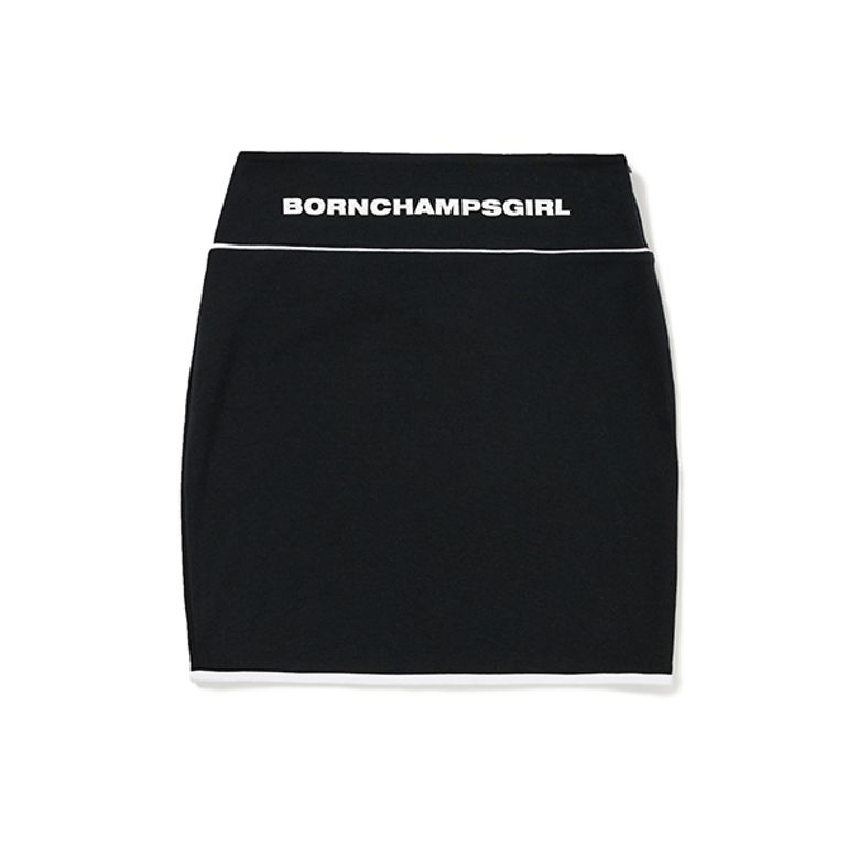 BCG 베이직 밴딩 스커트 BG22SB01BK