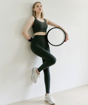 [SWL22003-02] 플렉스 에어 레깅스 와일드차콜