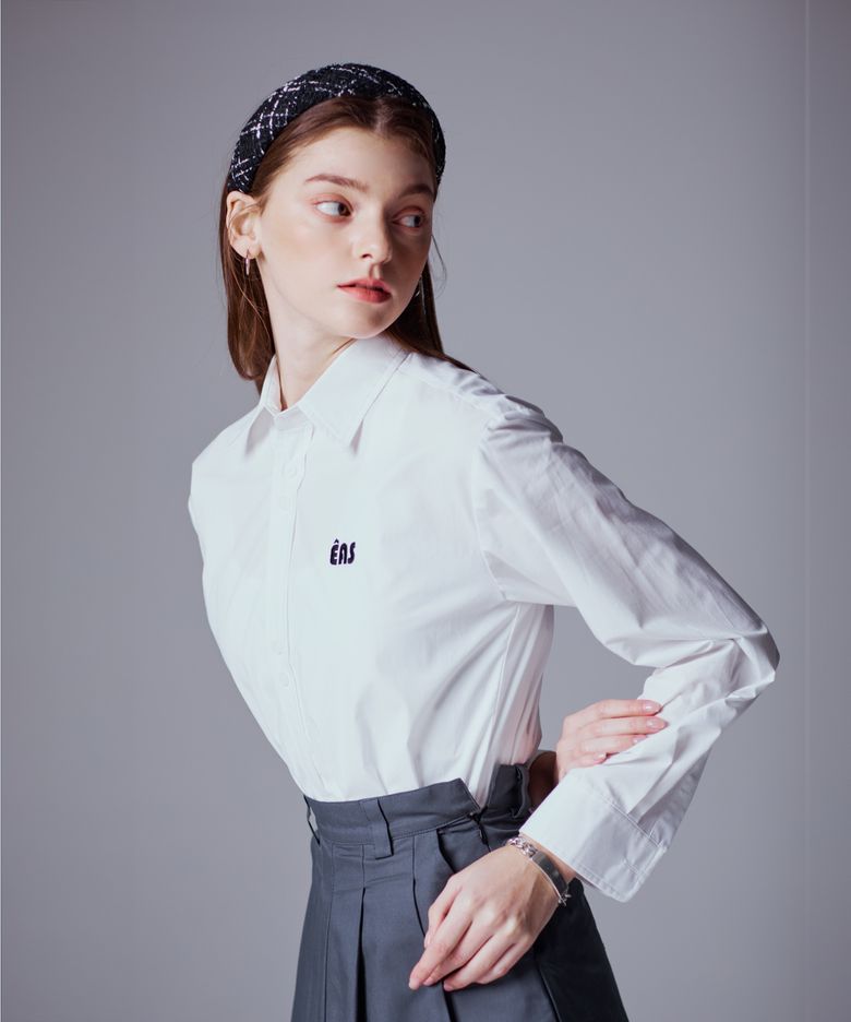 EAS 로고 셔츠 (화이트)