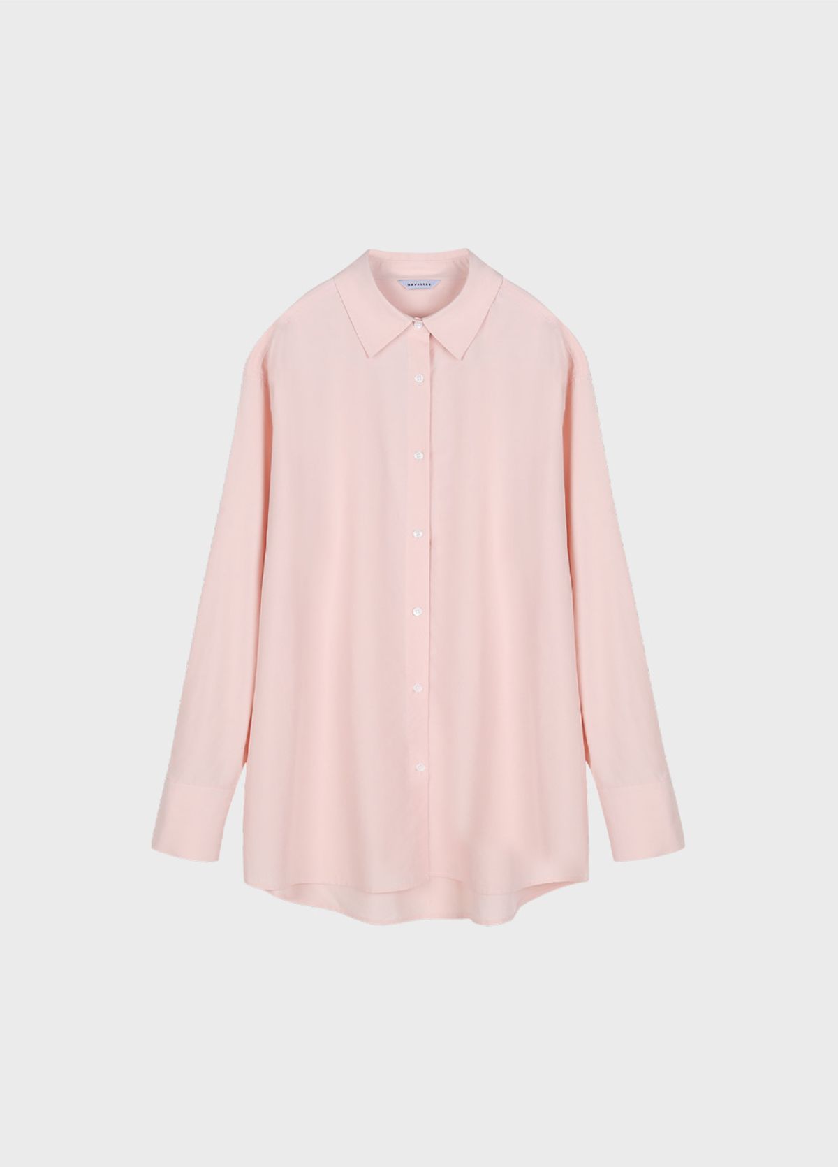 해브레스(HAVELESS) SIGNATURE OVER FIT SHIRT PINK